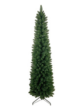 Kunstigt juletræ slim grøn 210 cm